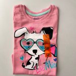 تی‌شرت بچگانه دخترانه Love Miami طرح سگ‌کوچولو | لیاکیدز - تصویر 4