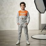ست دورس بچگانه پاییزی و زمستانی طرح بروکلین| لیاکیدز